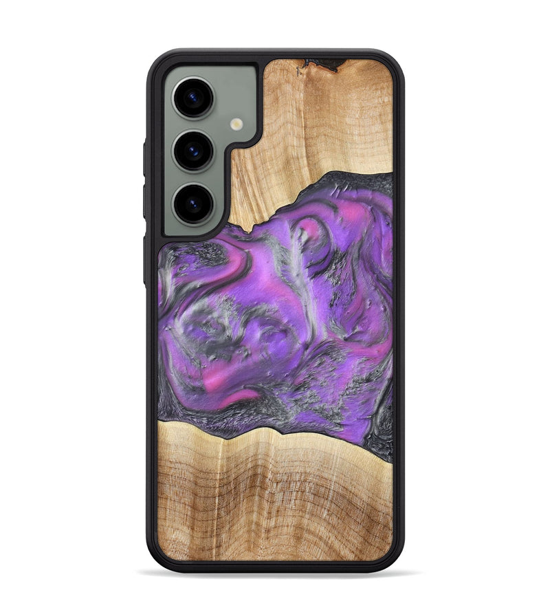 Galaxy S24 Plus Wood Phone Case - Sherita (Purple, 779238)