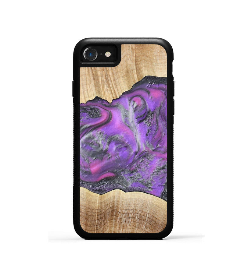 iPhone SE Wood Phone Case - Sherita (Purple, 779238)