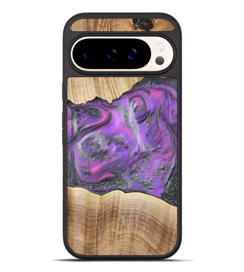 Pixel 10 Pro XL Wood Phone Case - Sherita (Purple, 779238)