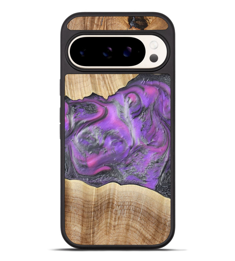 Pixel 9 Pro XL Wood Phone Case - Sherita (Purple, 779238)