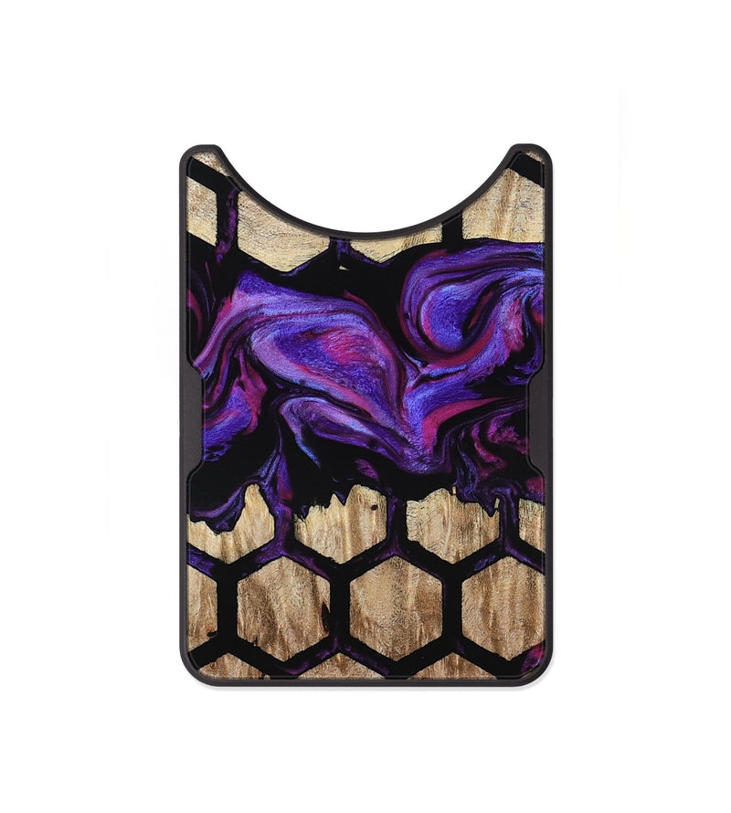 Alloy Wood Wallet - Alora (Pattern, 779277)