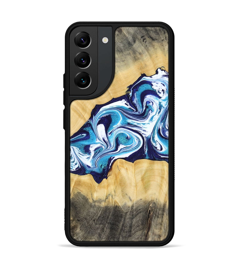 Galaxy S22 Plus Wood Phone Case - Jaxson (Blue, 779467)