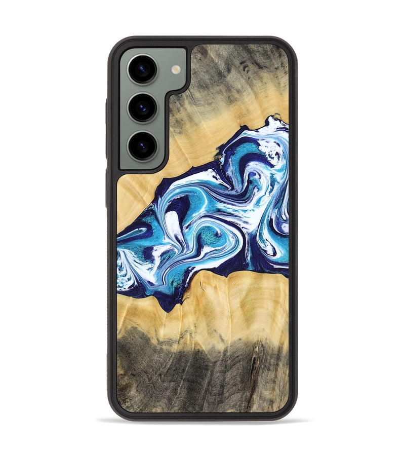Galaxy S23 Plus Wood Phone Case - Jaxson (Blue, 779467)