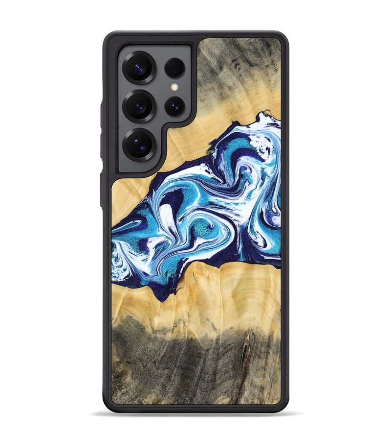 Galaxy S25 Ultra Wood Phone Case - Jaxson (Blue, 779467)
