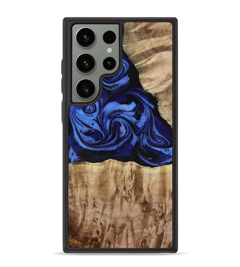Galaxy S23 Ultra Wood Phone Case - Salina (Blue, 779469)