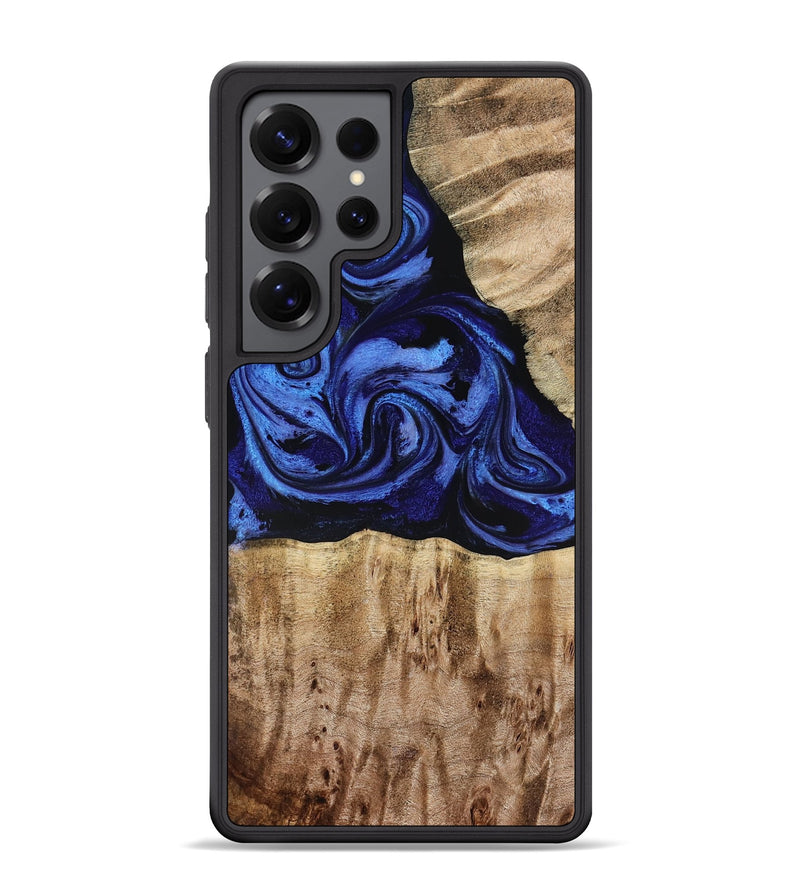 Galaxy S25 Ultra Wood Phone Case - Salina (Blue, 779469)