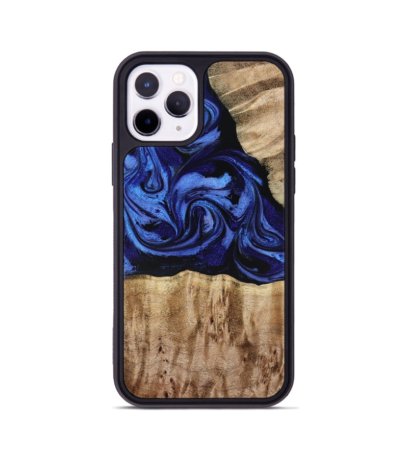 iPhone 11 Pro Wood Phone Case - Salina (Blue, 779469)