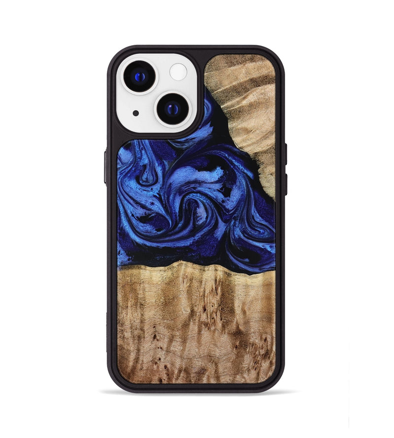 iPhone 13 Wood Phone Case - Salina (Blue, 779469)