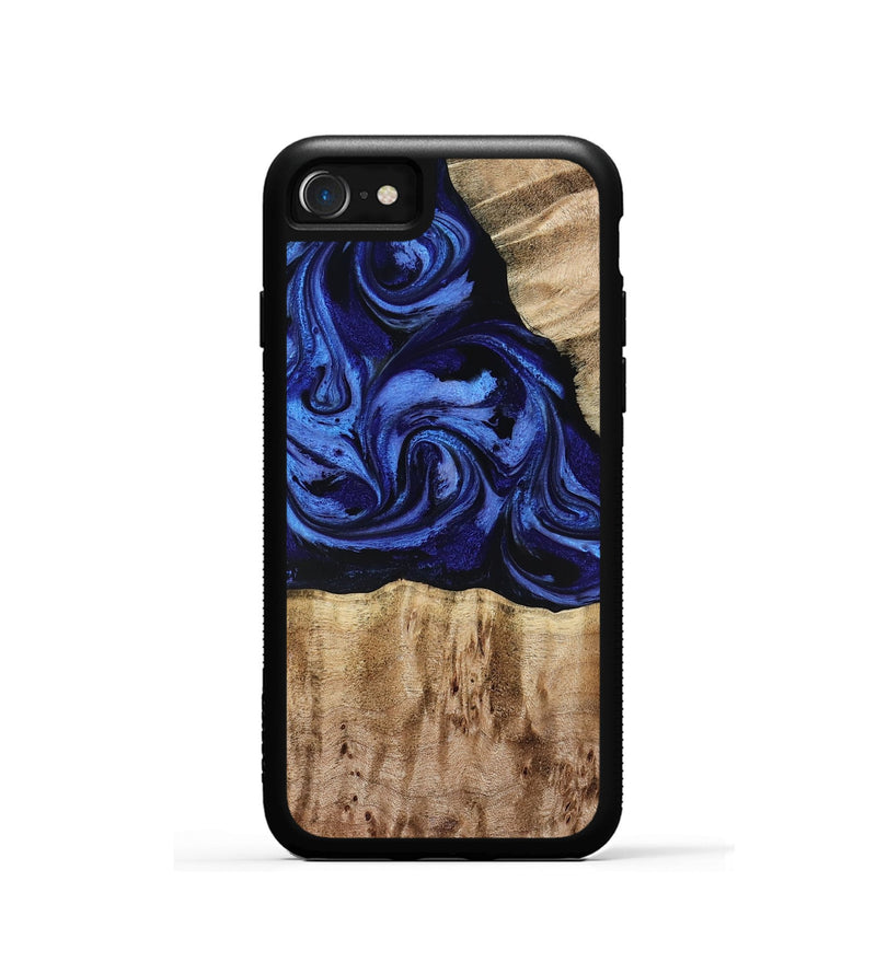 iPhone SE Wood Phone Case - Salina (Blue, 779469)
