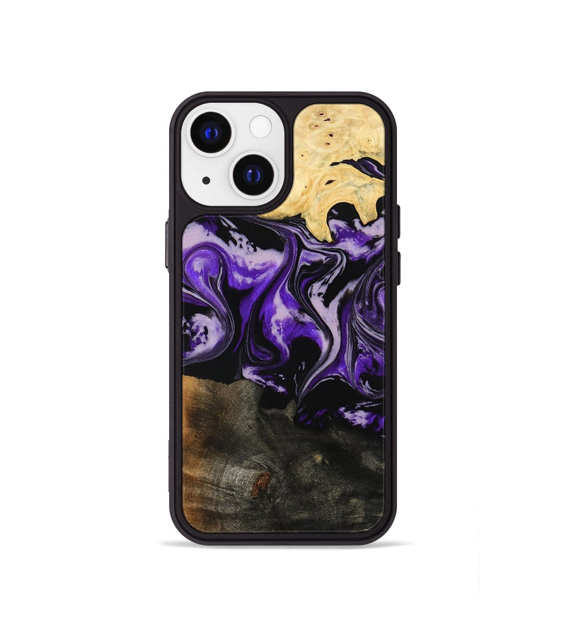 iPhone 13 mini Wood Phone Case - Caryl (Purple, 779627)
