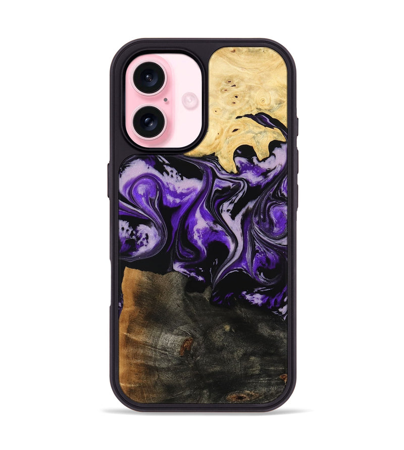 iPhone 17 Wood Phone Case - Caryl (Purple, 779627)