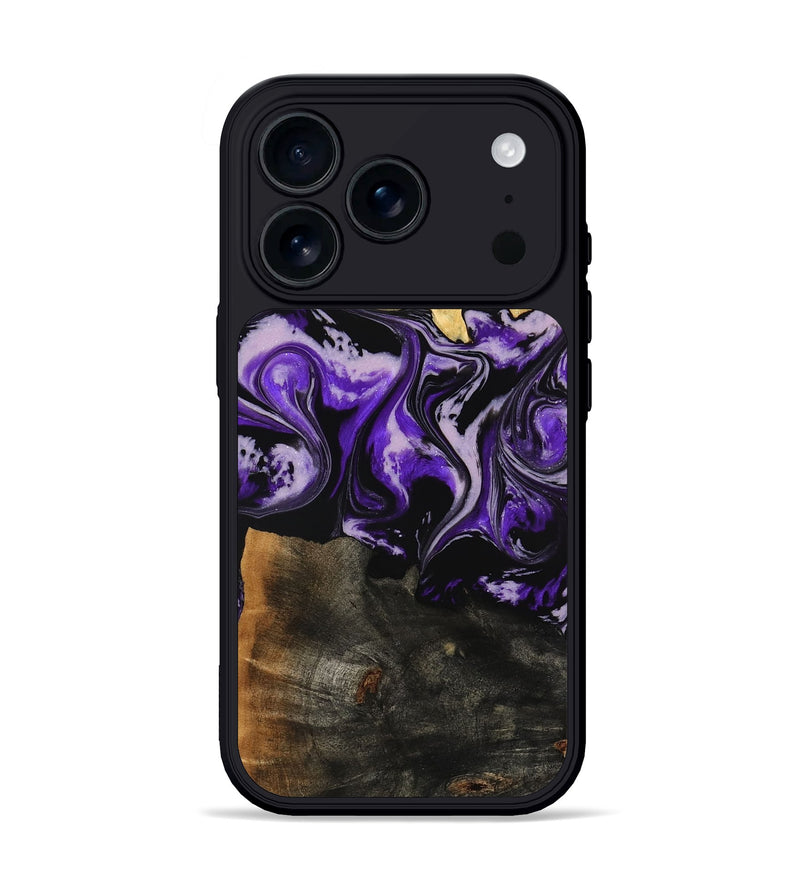 iPhone 17 Pro Wood Phone Case - Caryl (Purple, 779627)
