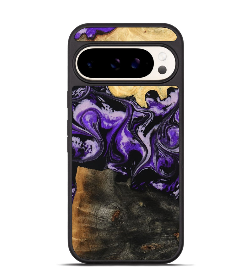 Pixel 9 Pro Wood Phone Case - Caryl (Purple, 779627)