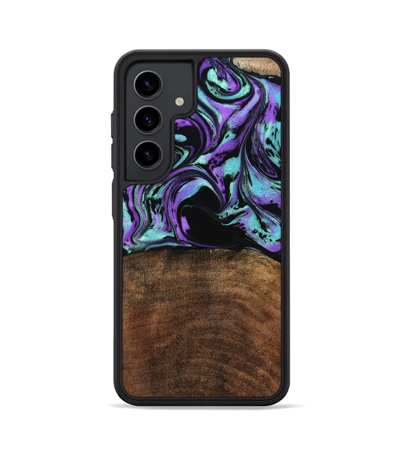 Galaxy S24 Wood Phone Case - Kala (Purple, 779628)