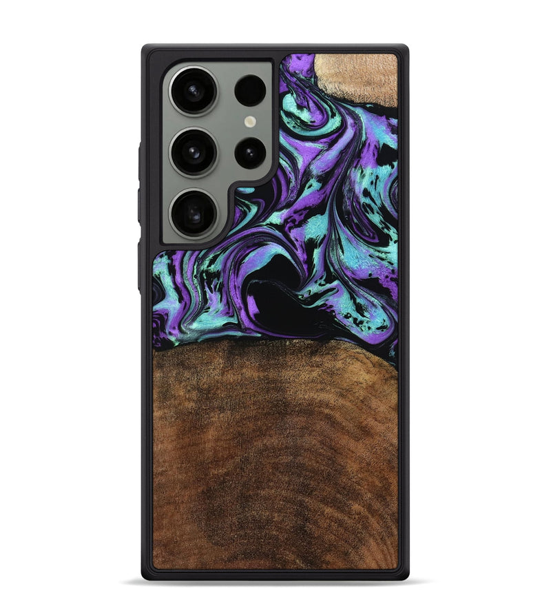 Galaxy S24 Ultra Wood Phone Case - Kala (Purple, 779628)