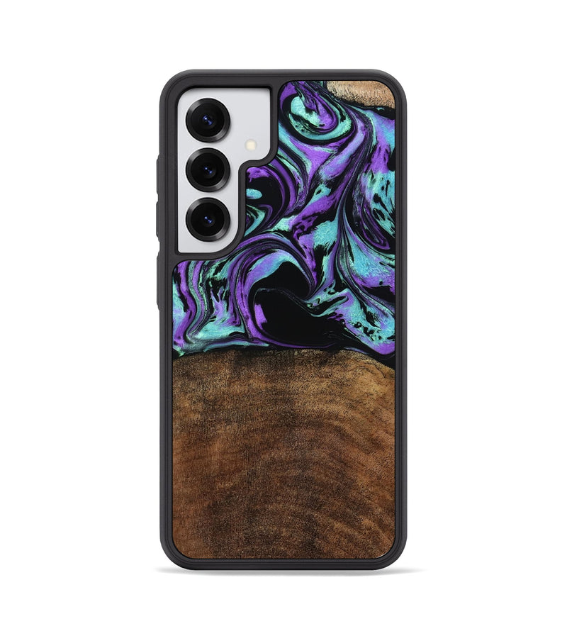 Galaxy S25 Wood Phone Case - Kala (Purple, 779628)