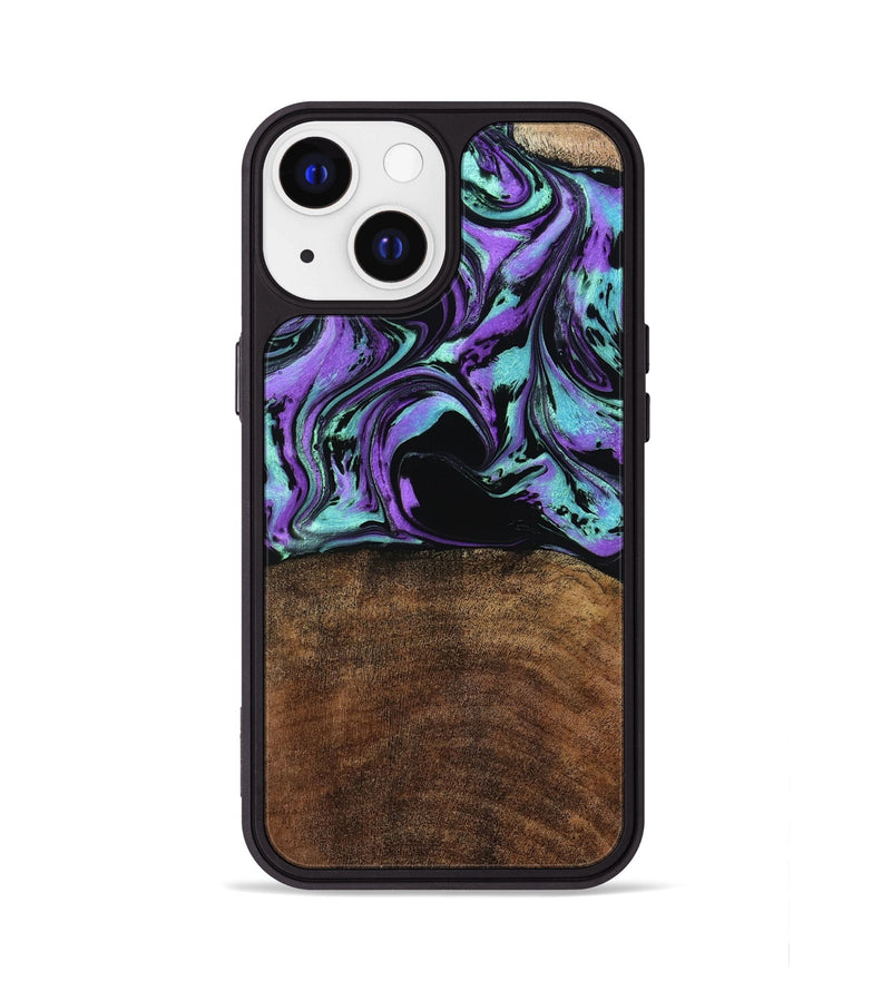 iPhone 13 Wood Phone Case - Kala (Purple, 779628)
