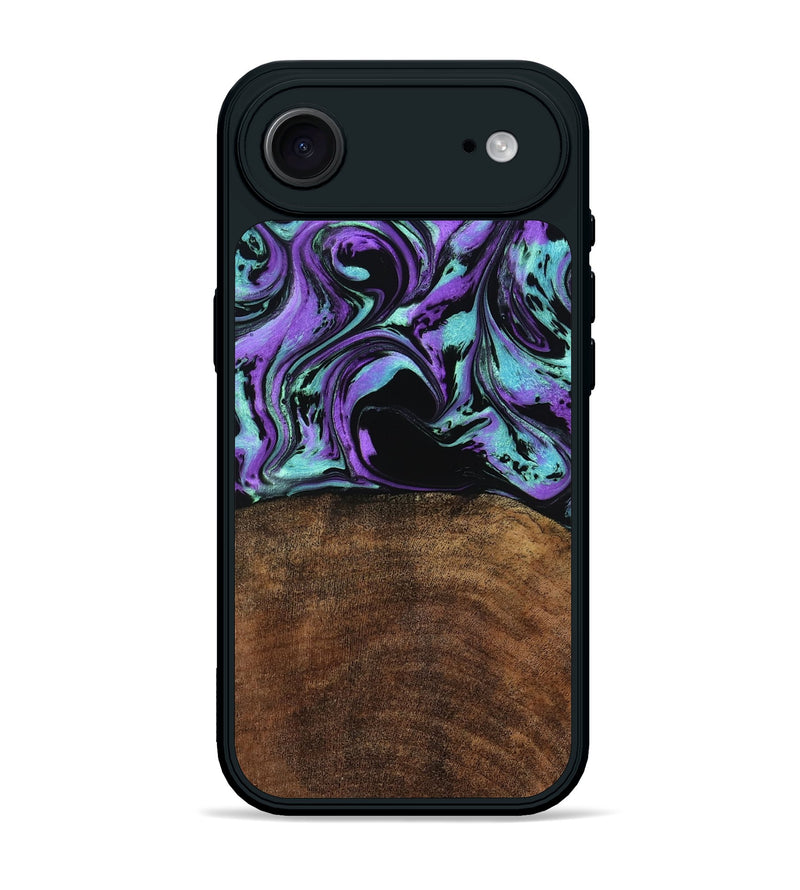 iPhone 17 Air Wood Phone Case - Kala (Purple, 779628)