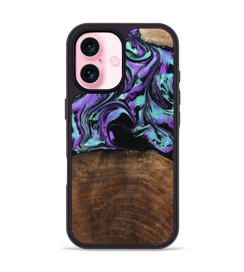iPhone 17 Wood Phone Case - Kala (Purple, 779628)