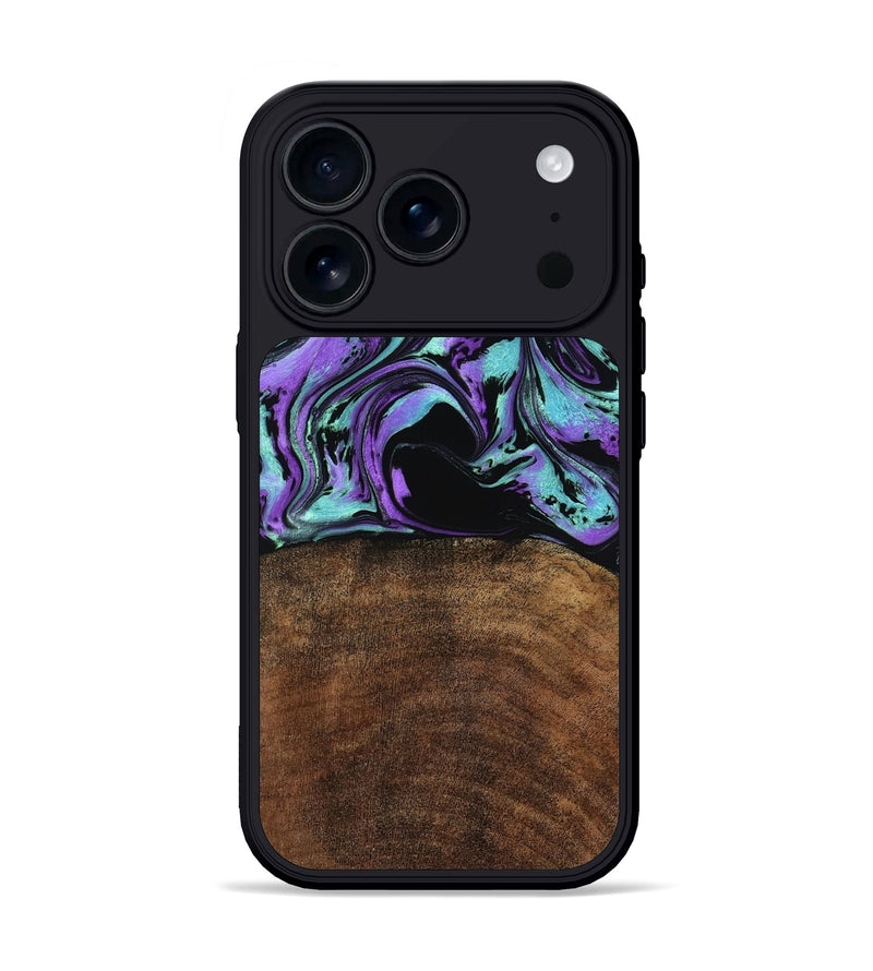 iPhone 17 Pro Wood Phone Case - Kala (Purple, 779628)