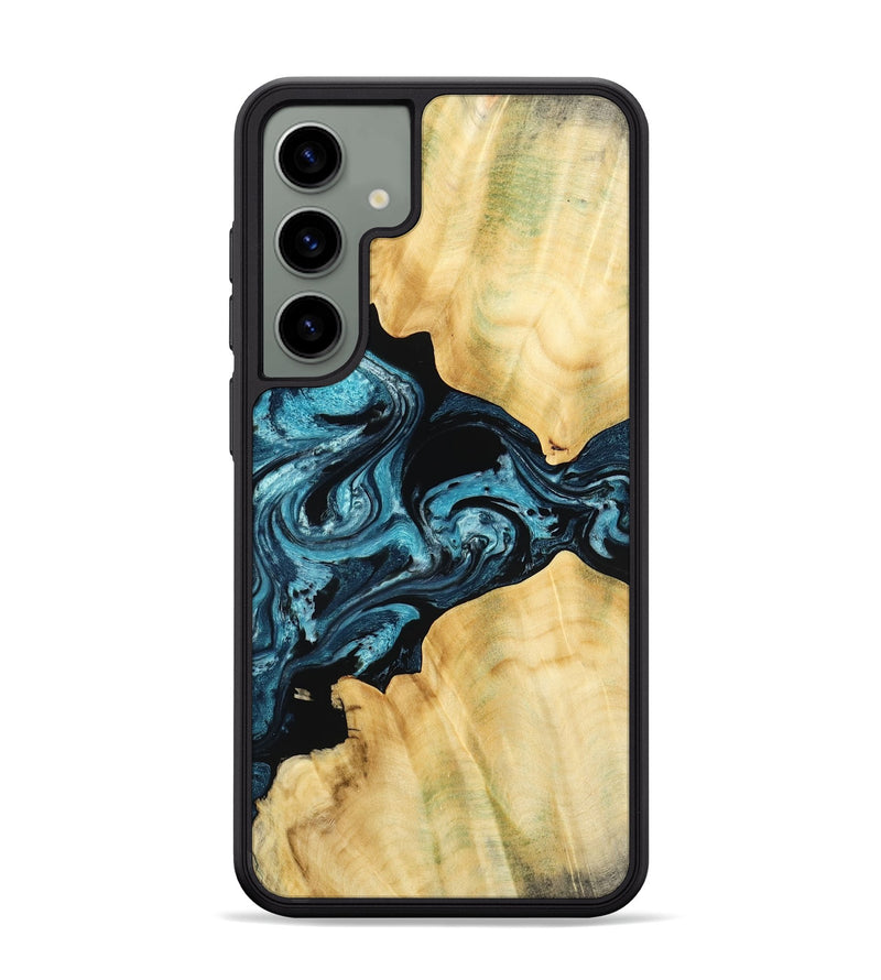 Galaxy S24 Plus Wood Phone Case - Kylah (Blue, 779641)