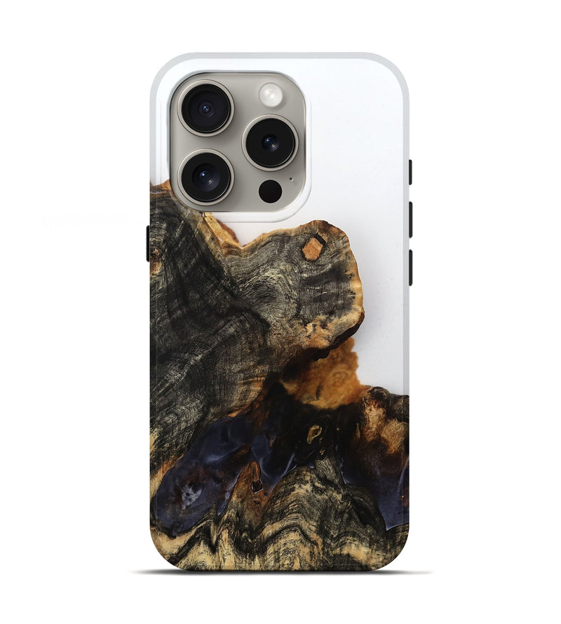 iPhone 16 Pro Wood Live Edge Phone Case - Velma (Clear, 779750)