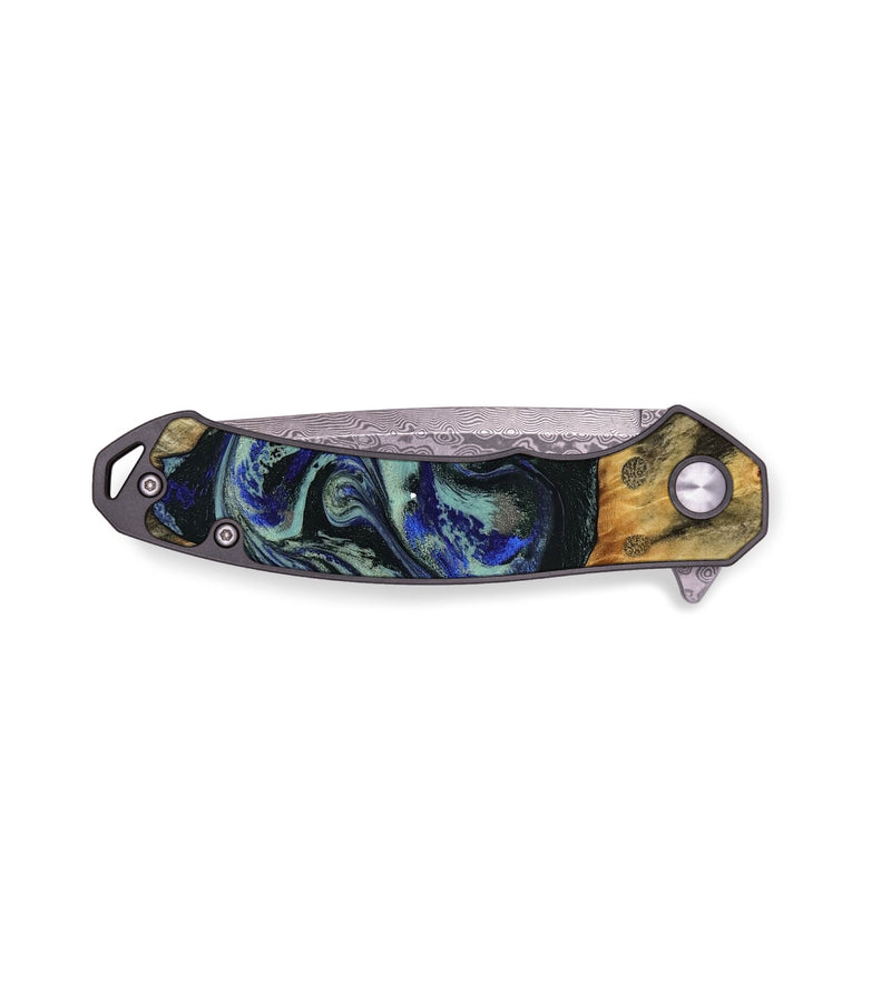 EDC Wood Pocket Knife - Jream (Green, 780049)
