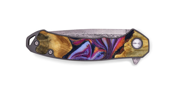 EDC Wood Pocket Knife - Elma (Blue, 780057)