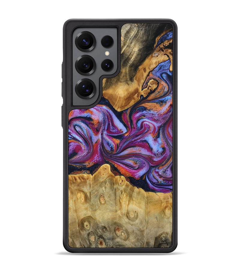 Galaxy S25 Ultra Wood Phone Case - Elma (Blue, 780057)