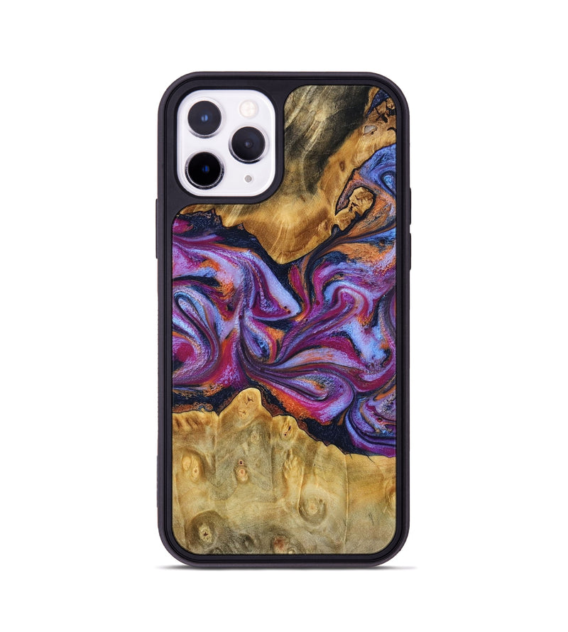 iPhone 11 Pro Wood Phone Case - Elma (Blue, 780057)