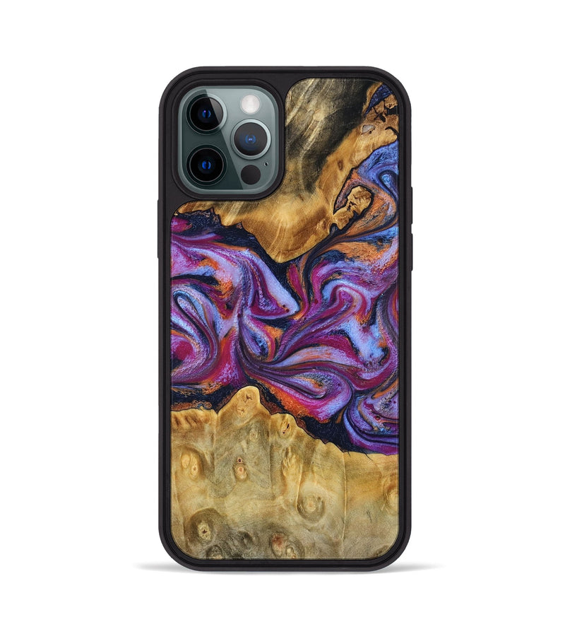 iPhone 12 Pro Wood Phone Case - Elma (Blue, 780057)