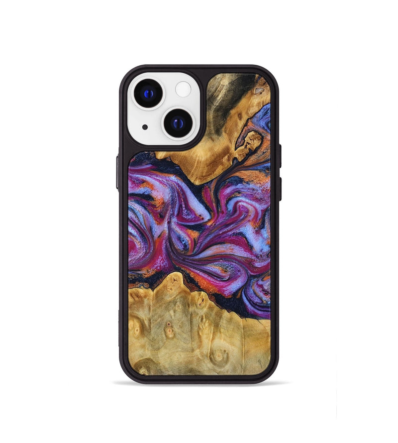 iPhone 13 mini Wood Phone Case - Elma (Blue, 780057)