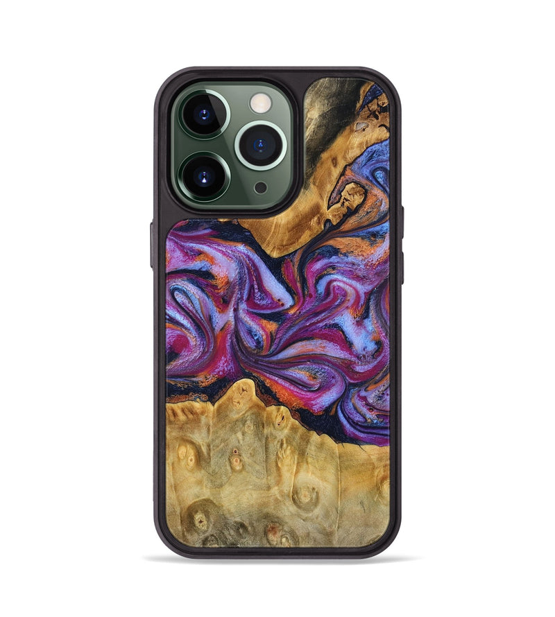 iPhone 13 Pro Wood Phone Case - Elma (Blue, 780057)