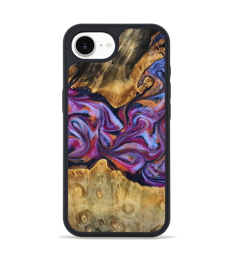 iPhone 16e Wood Phone Case - Elma (Blue, 780057)