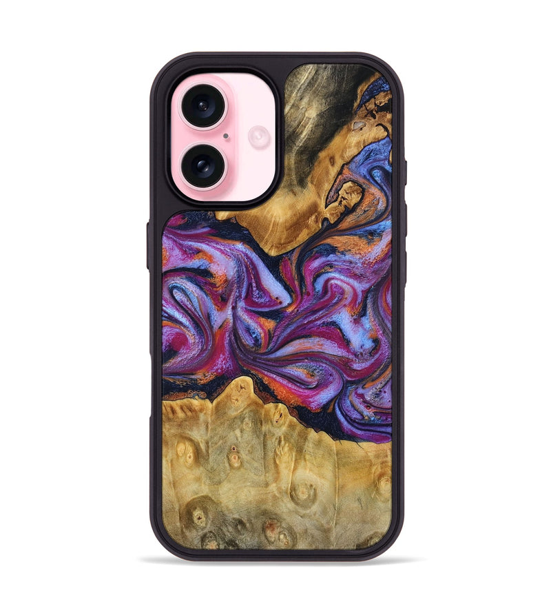 iPhone 17 Wood Phone Case - Elma (Blue, 780057)