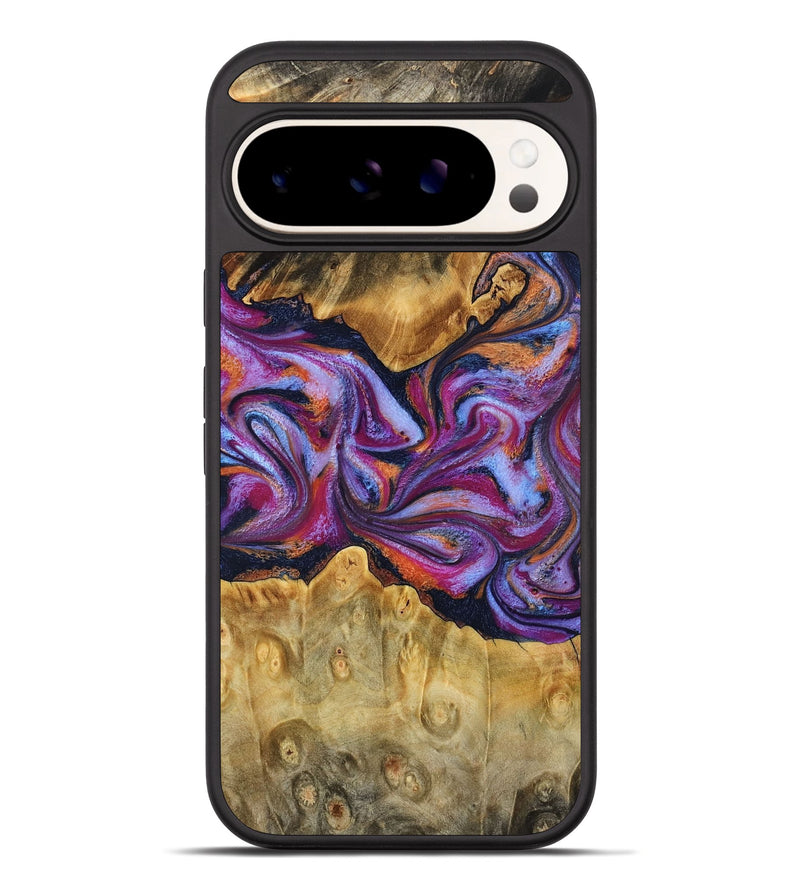 Pixel 10 Pro XL Wood Phone Case - Elma (Blue, 780057)