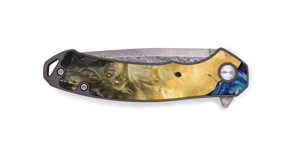 EDC Wood Pocket Knife - Kianna (Blue, 780060)