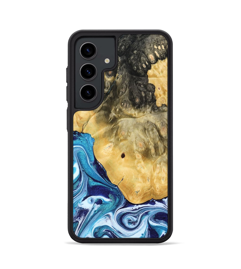 Galaxy S24 Wood Phone Case - Kianna (Blue, 780060)