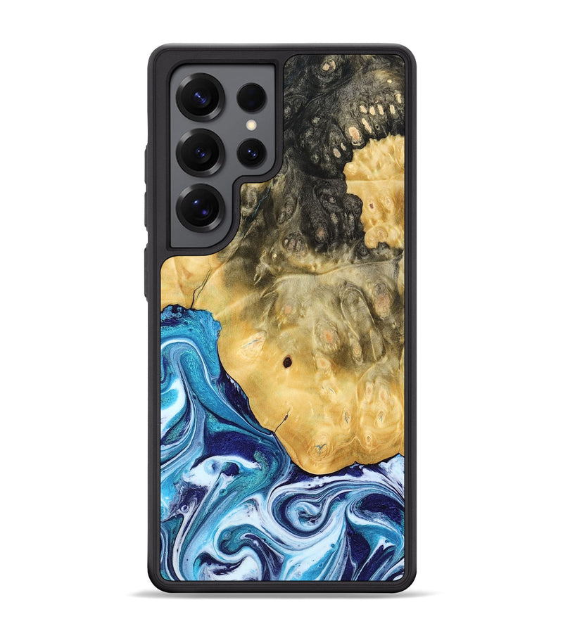 Galaxy S25 Ultra Wood Phone Case - Kianna (Blue, 780060)