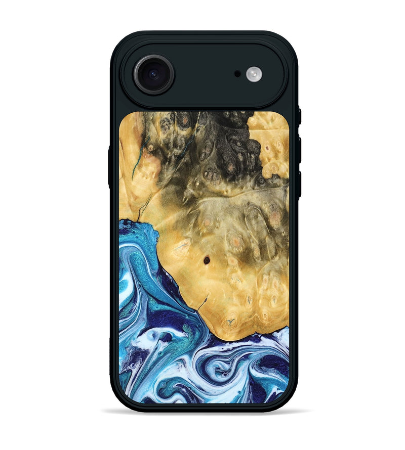 iPhone 17 Air Wood Phone Case - Kianna (Blue, 780060)