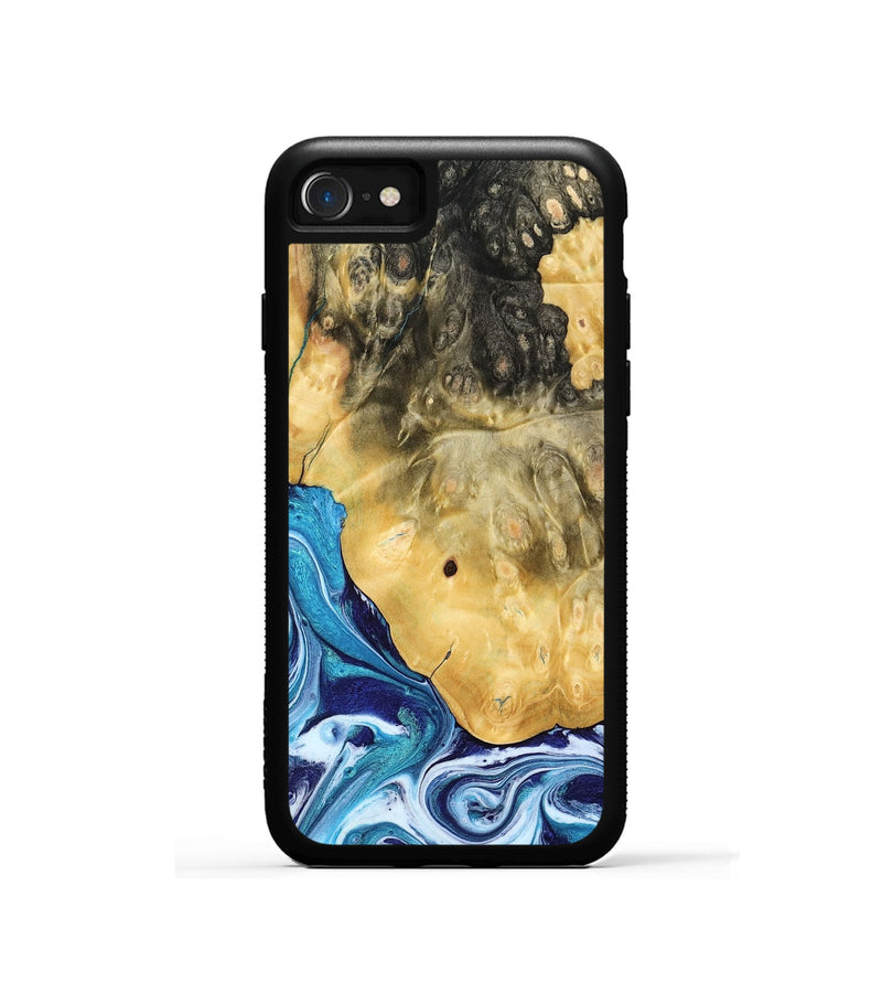iPhone SE Wood Phone Case - Kianna (Blue, 780060)