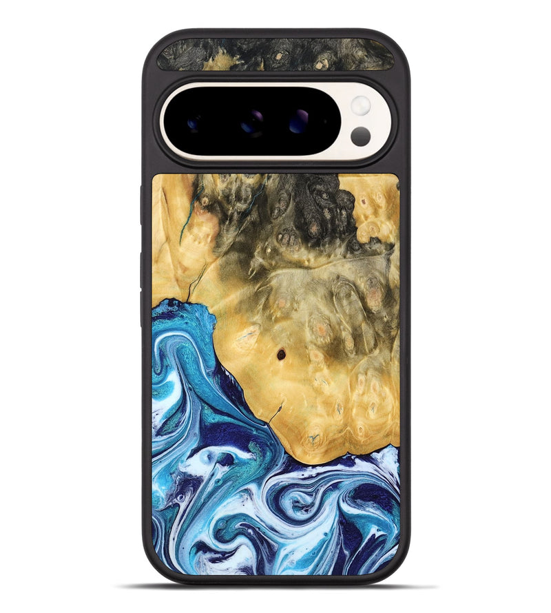 Pixel 9 Pro XL Wood Phone Case - Kianna (Blue, 780060)