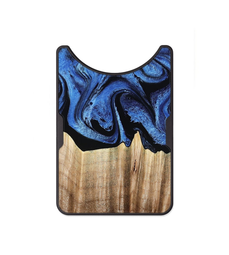 Alloy Wood Wallet - Neo (Blue, 780062)