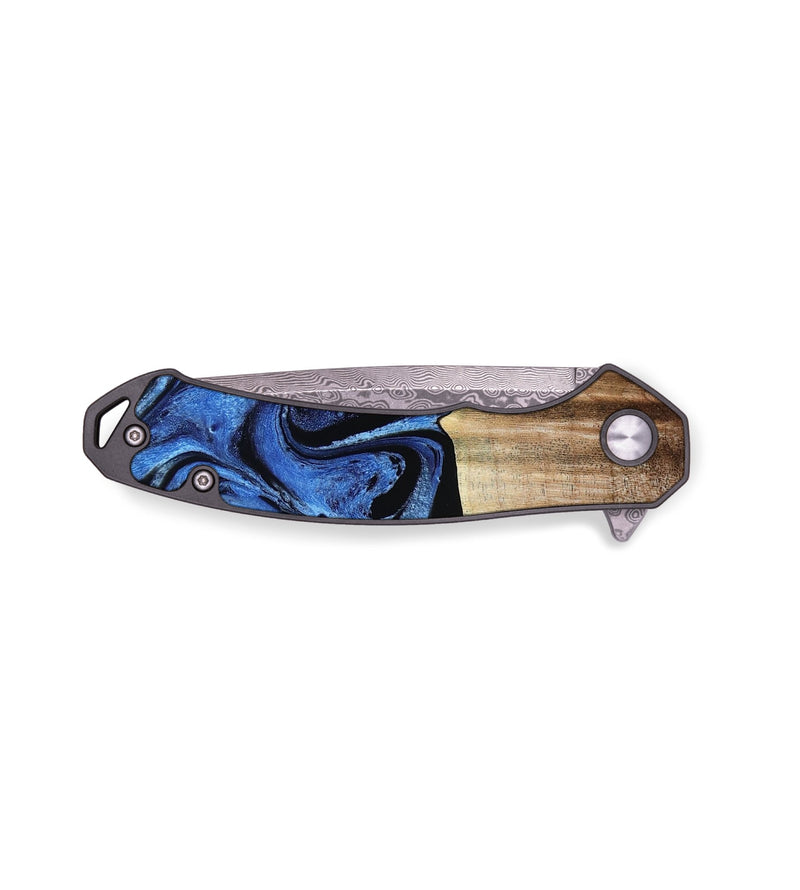 EDC Wood Pocket Knife - Neo (Blue, 780062)