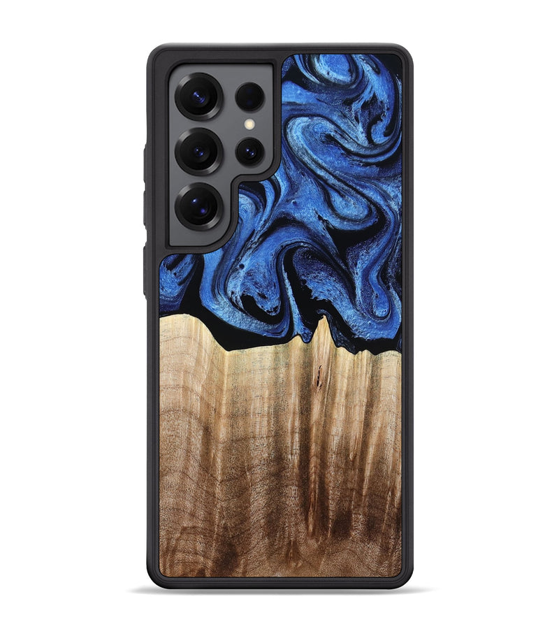 Galaxy S25 Ultra Wood Phone Case - Neo (Blue, 780062)