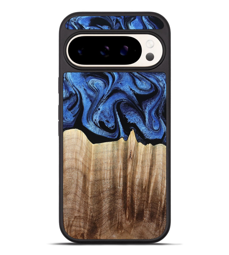 Pixel 9 Pro XL Wood Phone Case - Neo (Blue, 780062)