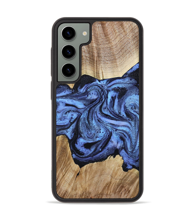 Galaxy S23 Plus Wood Phone Case - Adrien (Blue, 780066)