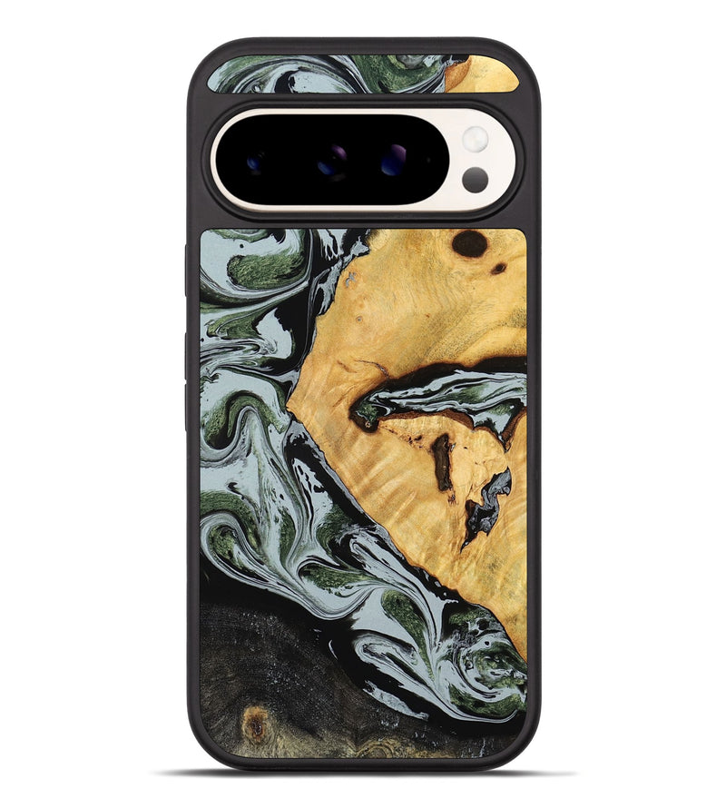 Pixel 10 Pro XL Wood Phone Case - Ezekiel (Black & White, 780071)