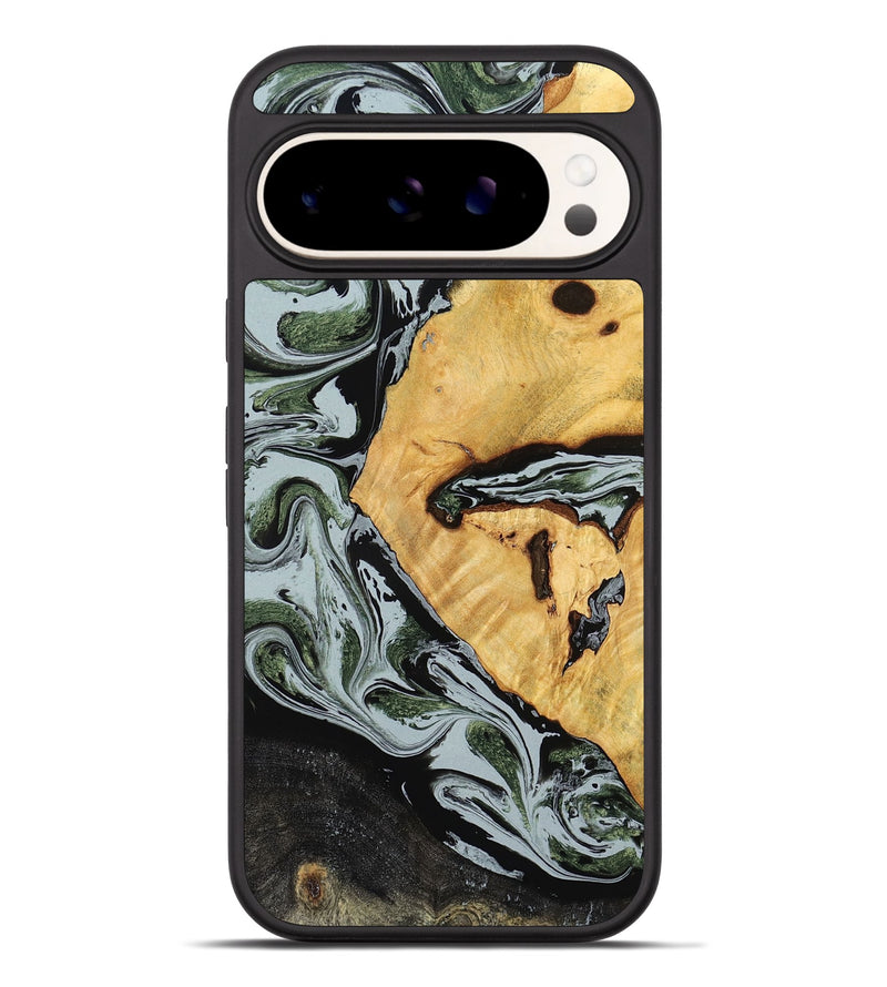 Pixel 9 Pro XL Wood Phone Case - Ezekiel (Black & White, 780071)