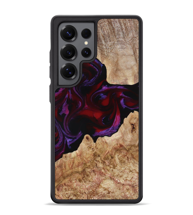 Galaxy S25 Ultra Wood Phone Case - Fabian (Red, 780128)